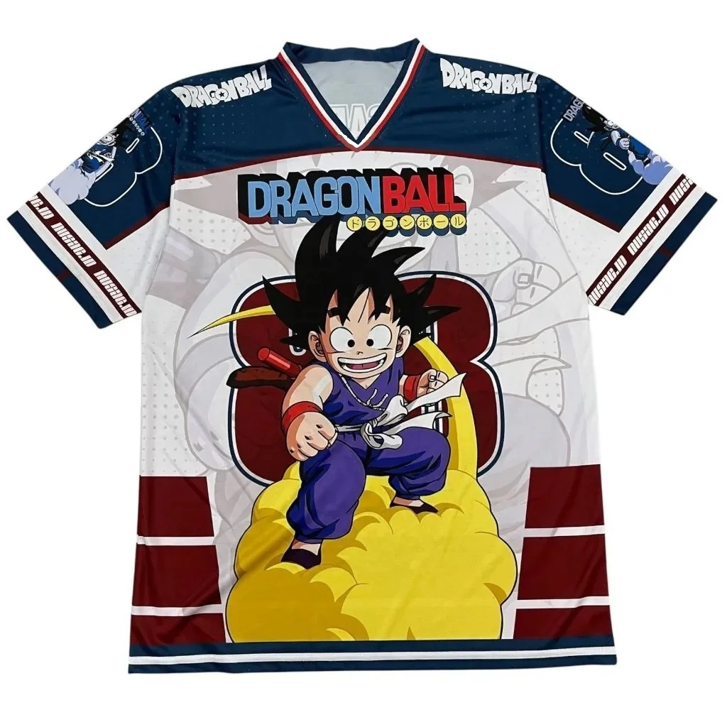 Retro Gaming Jersey - 드래곤 볼 키드 고쿠 레트로 게임