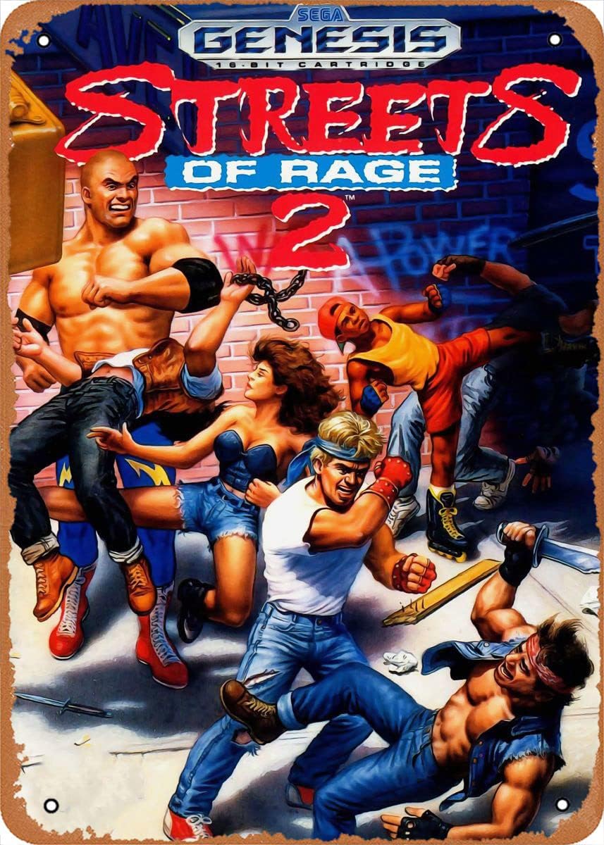 Retro Gaming Us - 클래식 아케이드 비디오 게임 포스터 메탈