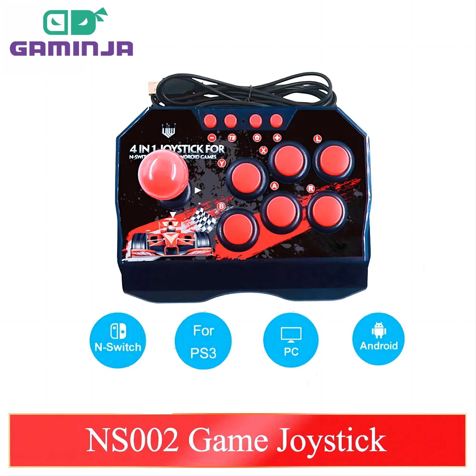 Retro Gaming Raspberry Pi 4 - GAMINJA NS002 4 1 레트로 아케이드