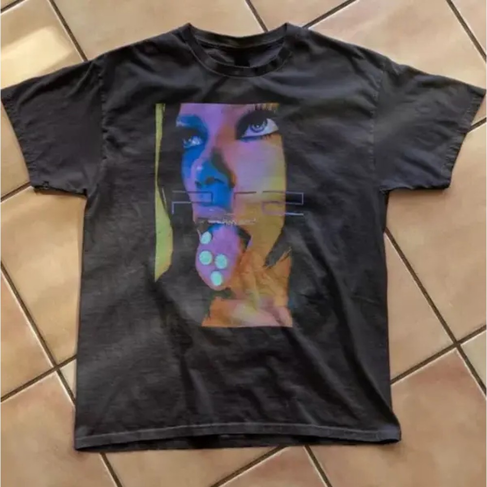 Retro Gaming T Shirts - PS2 광고 캠페인 티셔츠 - Y2k