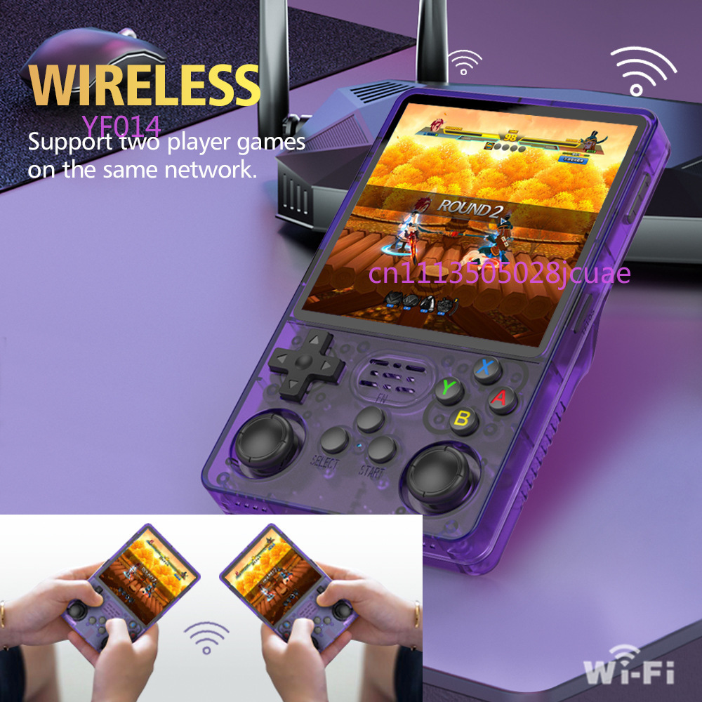 Retro Gaming Handheld Console - R36Plus 오픈 소스 휴대용 게임 콘솔