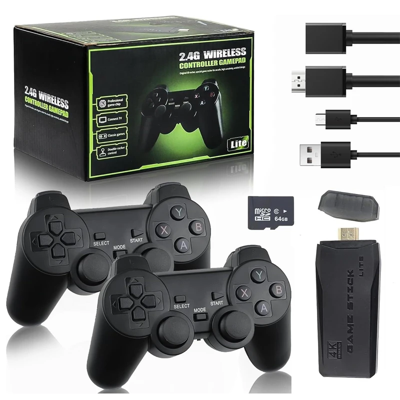 Retro Gaming Hdmi - M8 레트로 게임 스틱, 9개 시뮬레이터