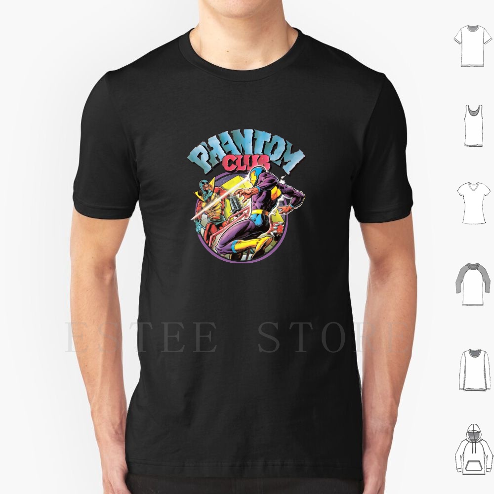Retro Gaming T Shirts - 팬텀 클럽 배지 티셔츠 DIY 빅