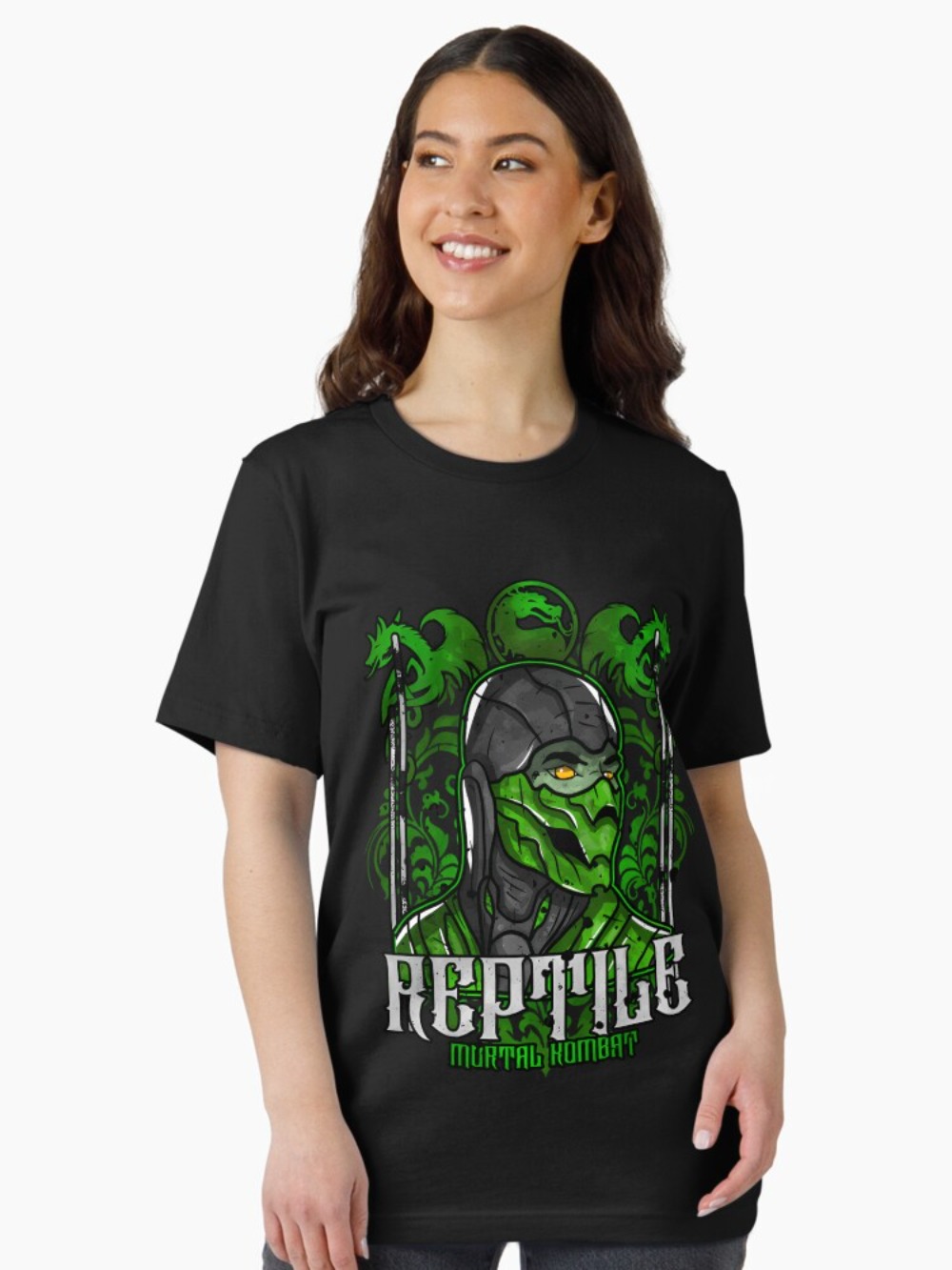 Mortal Kombat Reptile Portrait - Retro Gaming Aesthetic 리뷰 및 가격