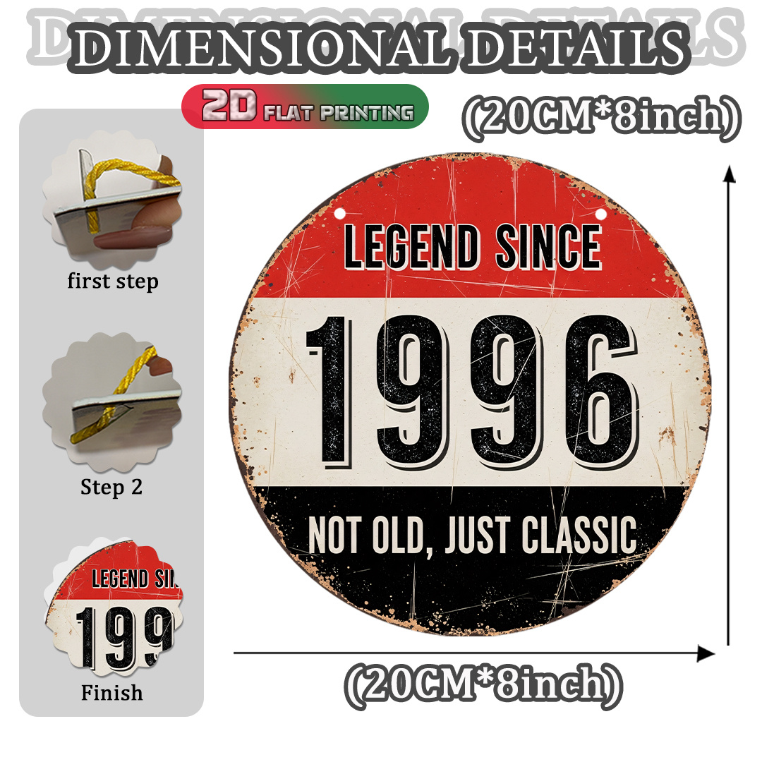 2D 평면, 1개 1996 빈티지 알루미늄 간판 - 8 - Retro Gaming Us 리뷰 및 가격