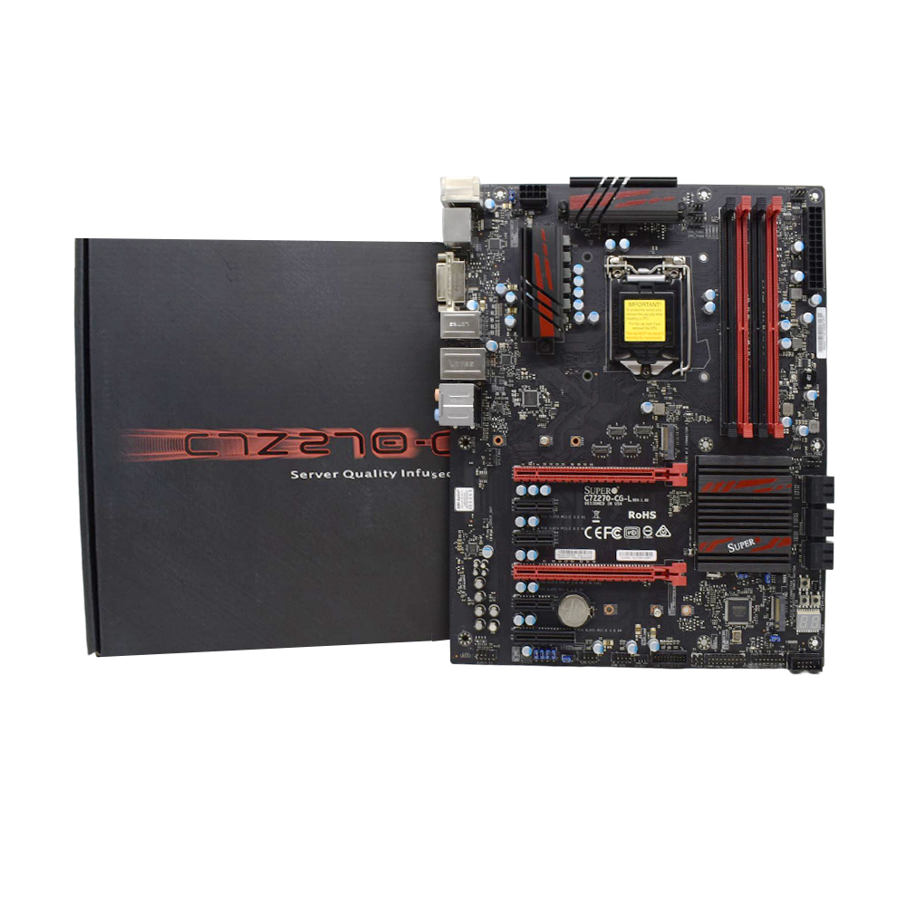 슈퍼마이크로 브랜드 새 제품 C7Z270-CG-L Z2 - Intel Cpu Core I5 리뷰 및 가격