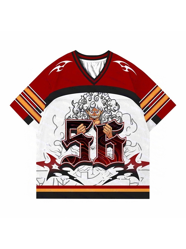 드래곤 볼 키드 고쿠 레트로 게임 V 넥 저지, 남성  - Retro Gaming Jersey 리뷰 및 가격
