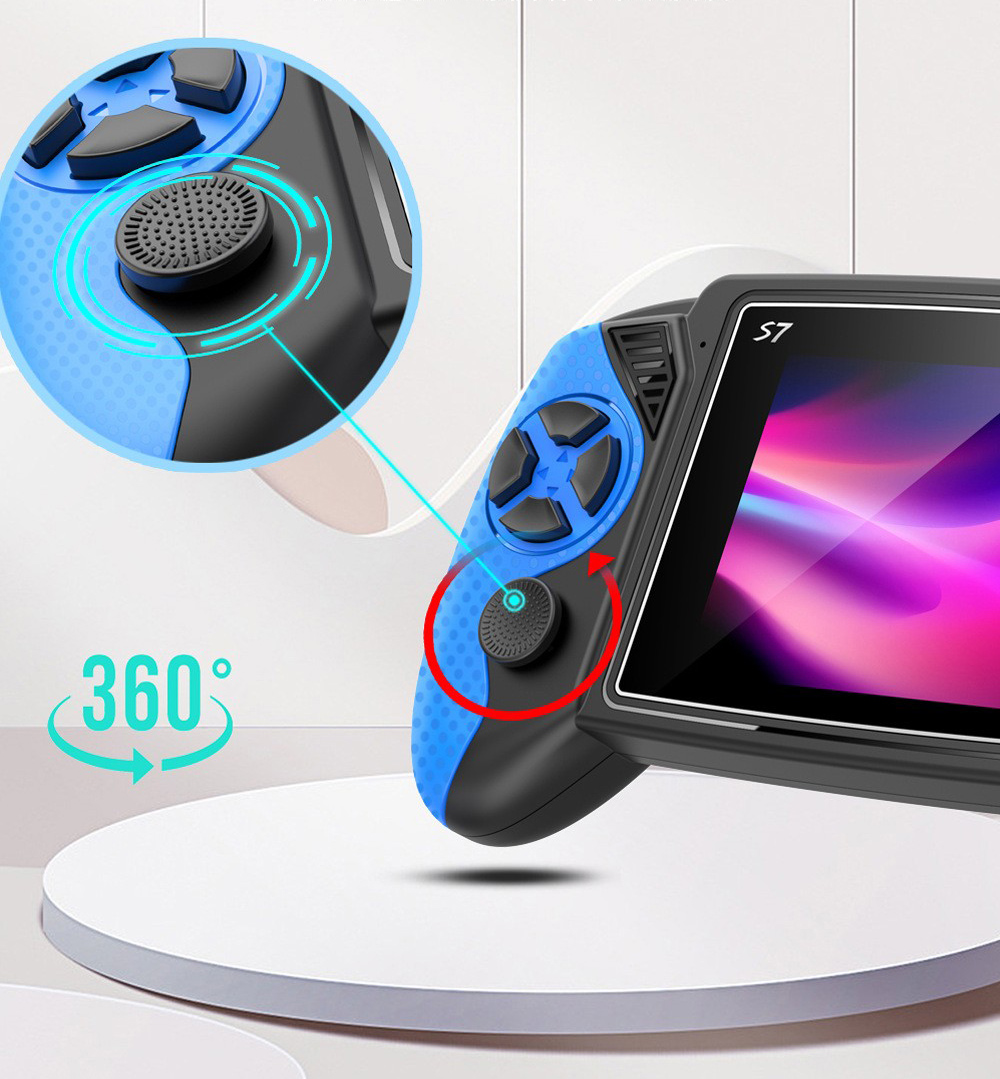 S7 레트로 휴대용 게임기 3.5인치 LCD 화면 62 - Retro Gaming Handheld Console 리뷰 및 가격