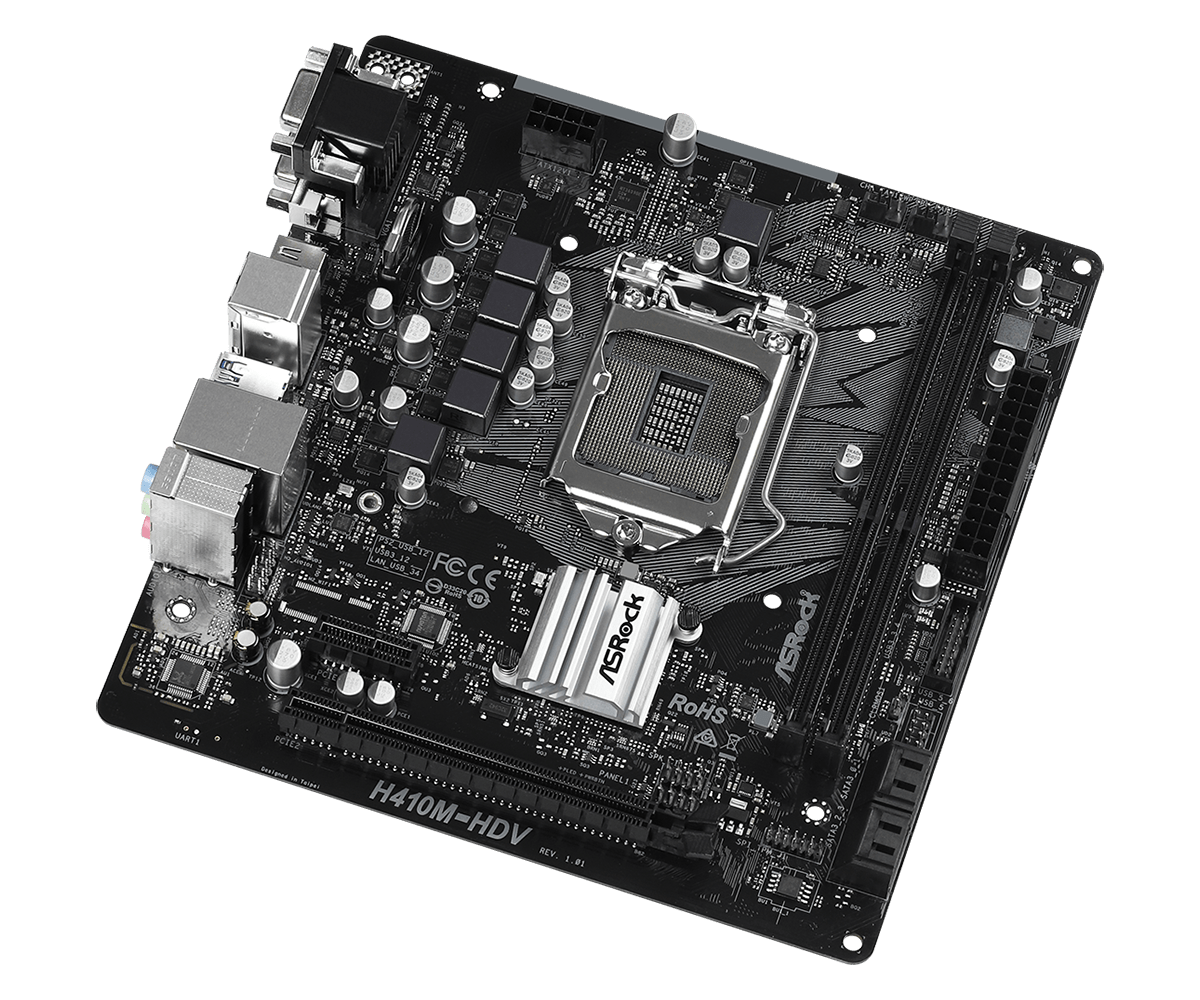 ASROCK H410M-HDV 마더보드 인텔 H410  - Intel Cpu Core I5 리뷰 및 가격