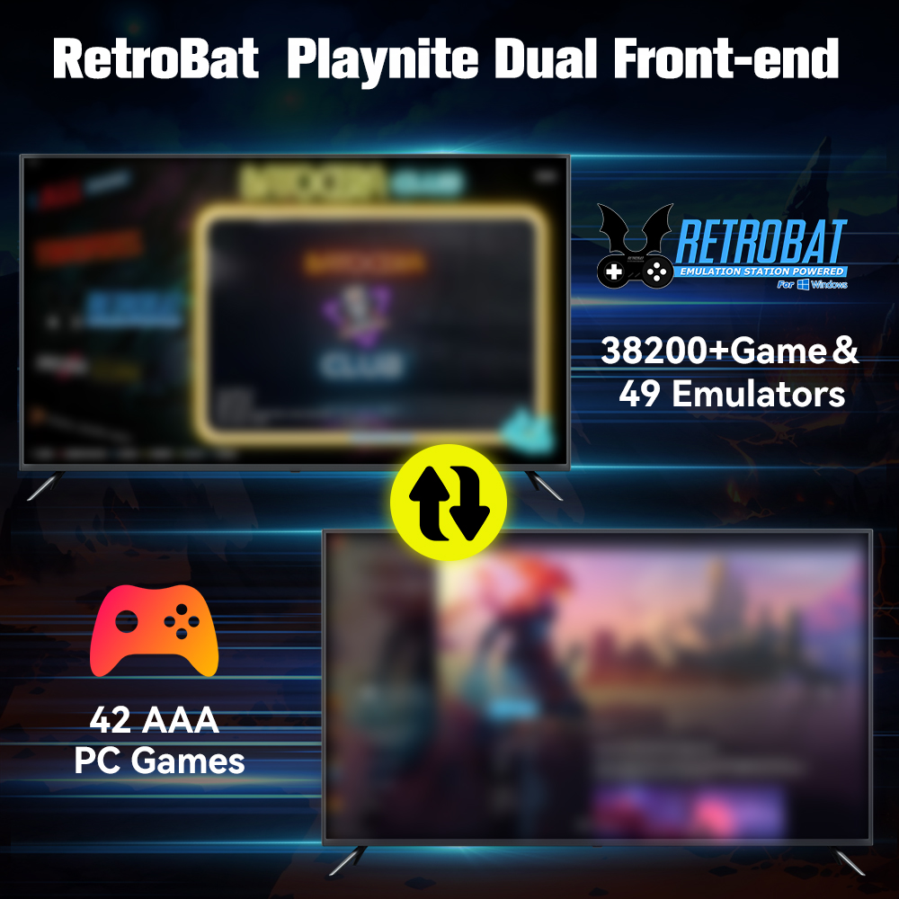 Retrobat&Playnite 시스템 HDD 레트로  - Retro Gaming Hdmi 리뷰 및 가격