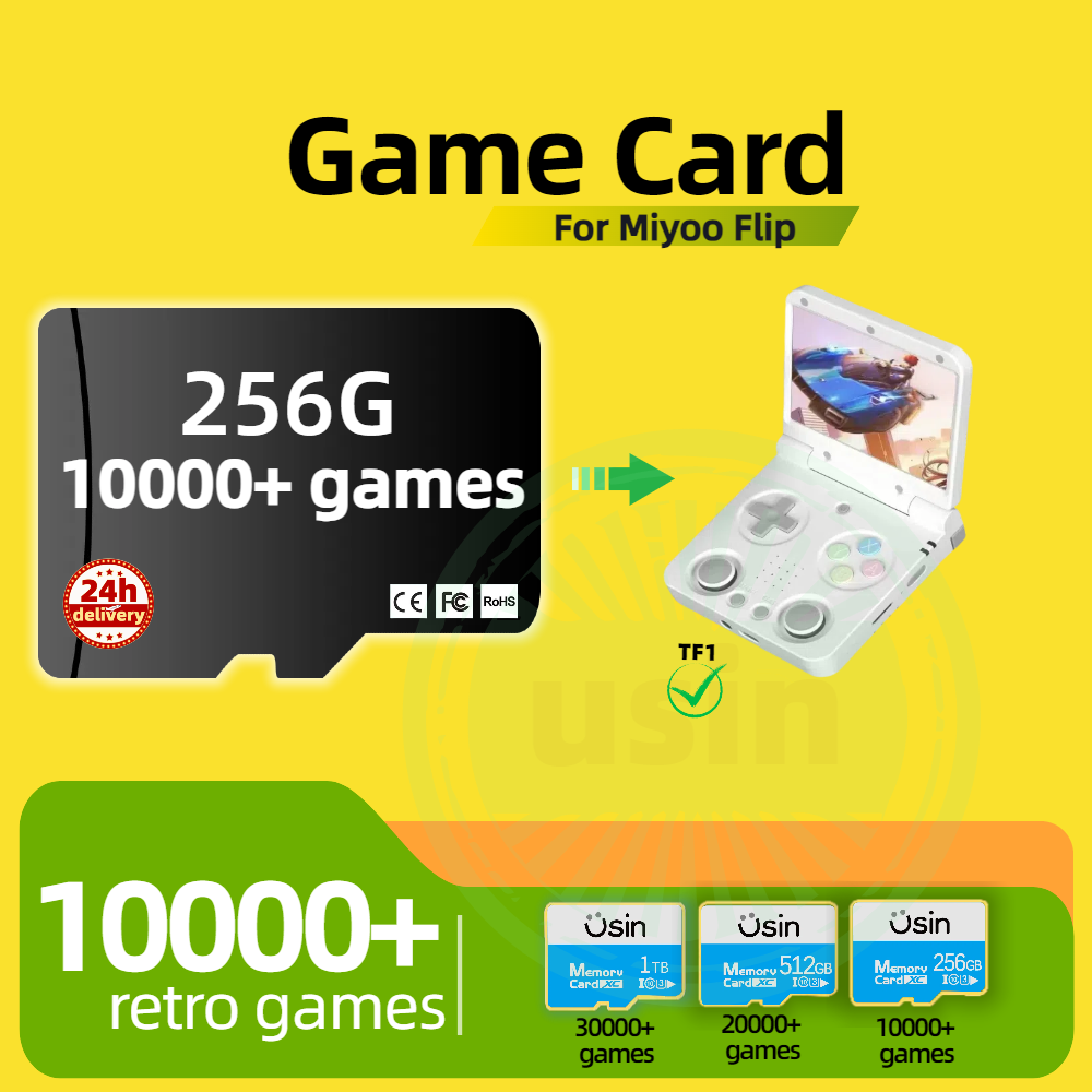 Miyoo Flip 30000+ 레트로 클래식 게임용  - Retro Gaming Handheld Console 리뷰 및 가격