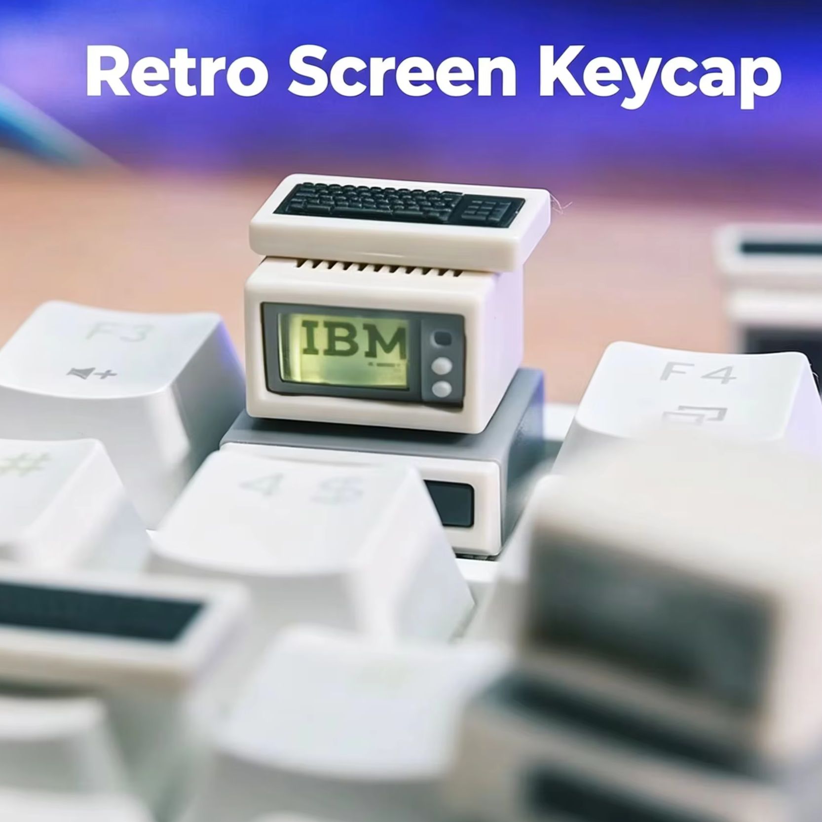 레트로 컴퓨터 키캡 백라이트 맞춤형 컴퓨터 부품 키보드 - Retro Gaming Unit 리뷰 및 가격