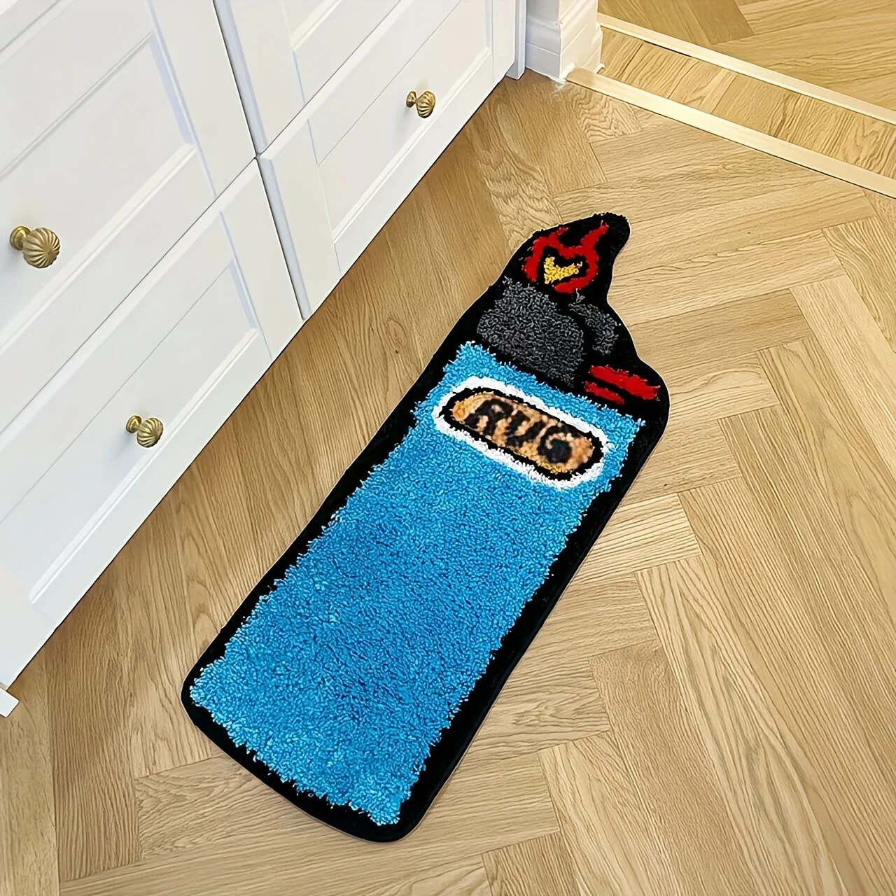 라이터 모양 카펫 침실 거실 욕실 홈 가구 봄 장식 선 - Retro Gaming Rug 리뷰 및 가격