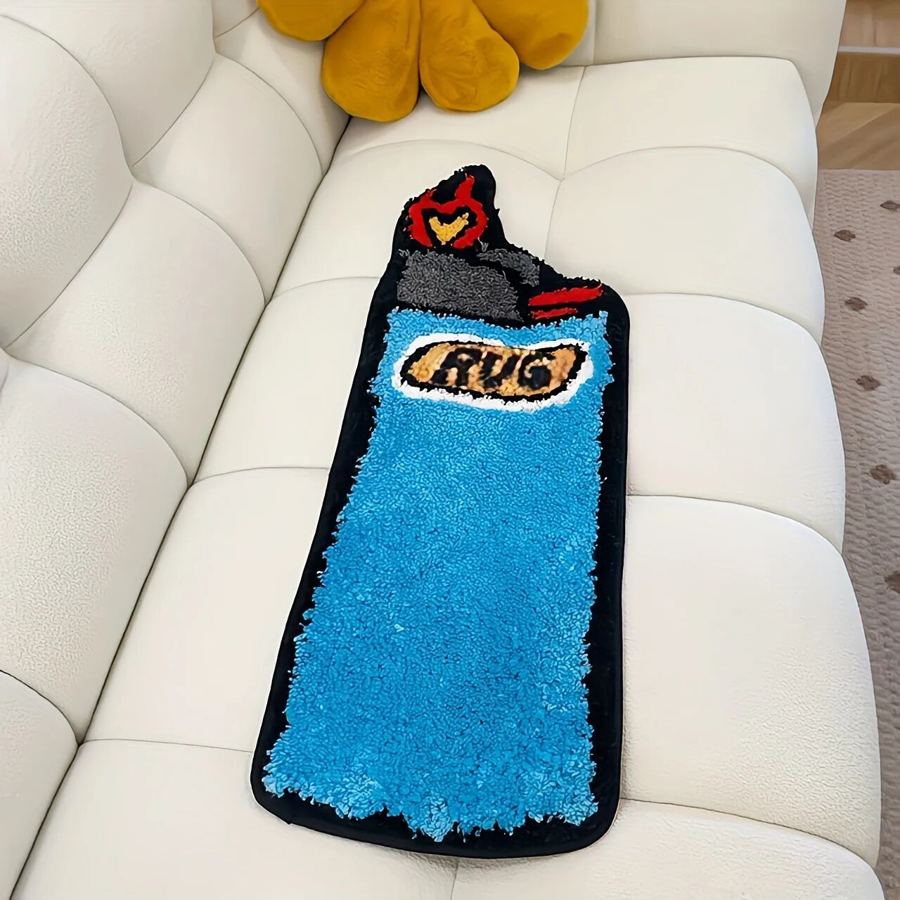 라이터 모양 카펫 침실 거실 욕실 홈 가구 봄 장식 선 - Retro Gaming Rug 리뷰 및 가격