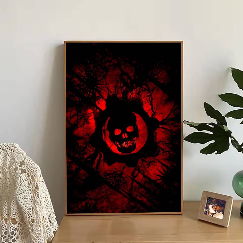 게임 G-Gears of W-War 포스터 레트로 종이 - Retro Gaming Aesthetic 리뷰 및 가격