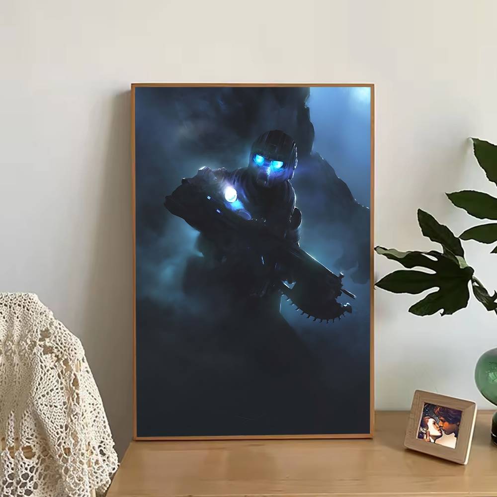 게임 G-Gears of W-War 포스터 레트로 종이 - Retro Gaming Aesthetic 리뷰 및 가격