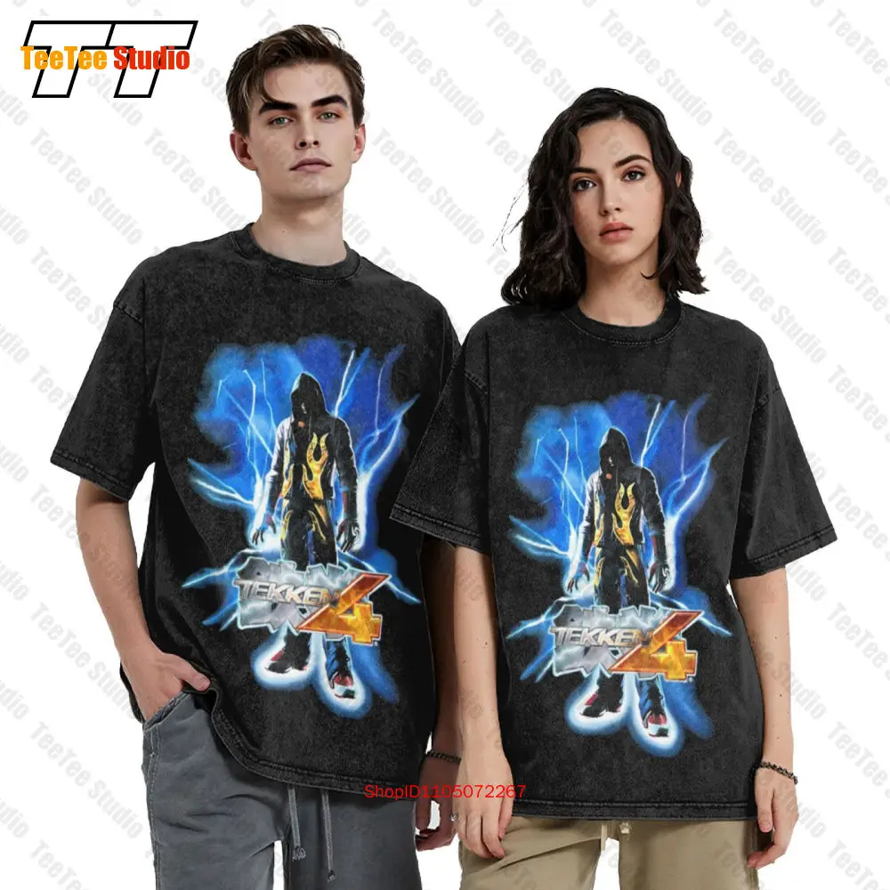 빈티지 철권 4 나무코 프로모션 아케이드 게임 2001 - Retro Gaming T Shirts 리뷰 및 가격