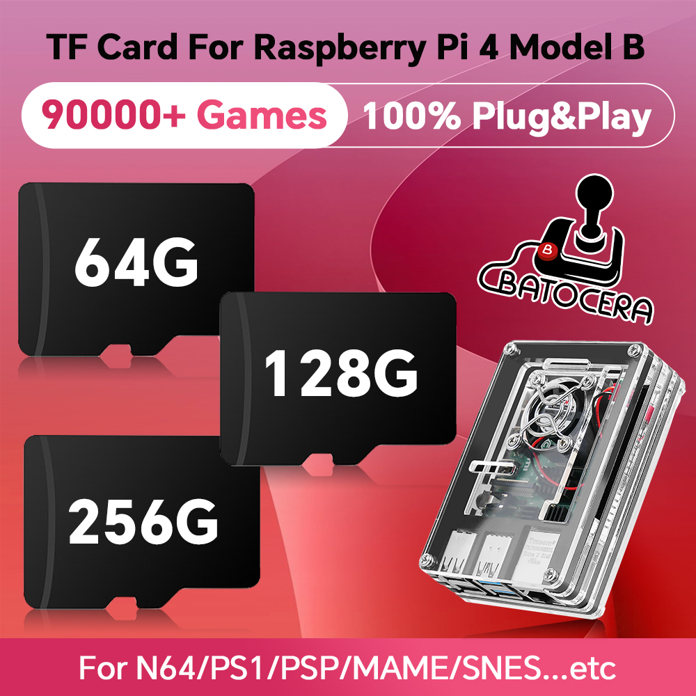 라즈베리 파이 4 모델 B용 레트로 게임 카드 내장 9 - Retro Gaming Raspberry Pi 4 리뷰 및 가격