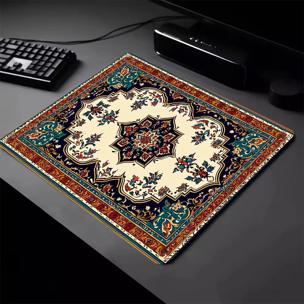 레트로 페르시아 러그 마우스 패드 새로운 사각형 컴퓨터 - Retro Gaming Rug 리뷰 및 가격